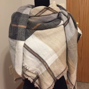 JcPenney Plaid Blanket Scarf
